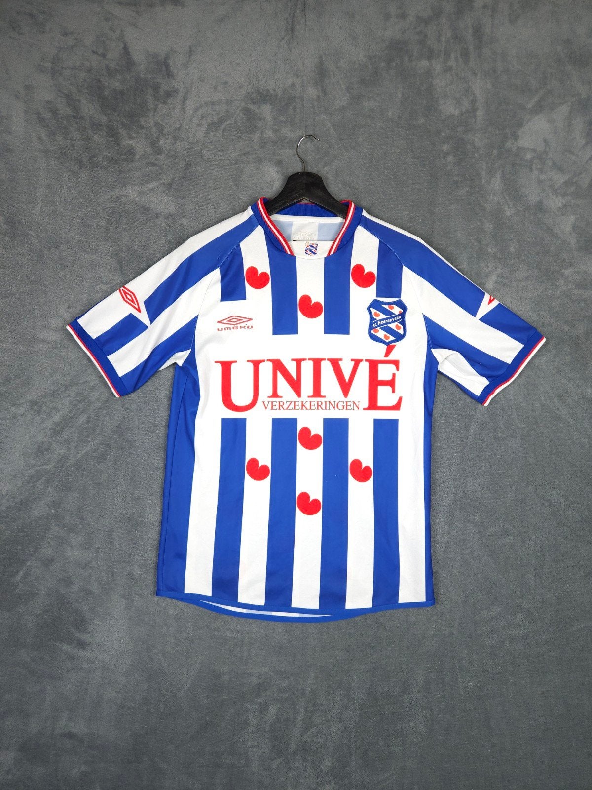 SC Heerenveen 2003-2005 Voetbalshirt S Umbro  Blauw Wit Shir, Shirt, Verzenden, ., Zo goed als nieuw
