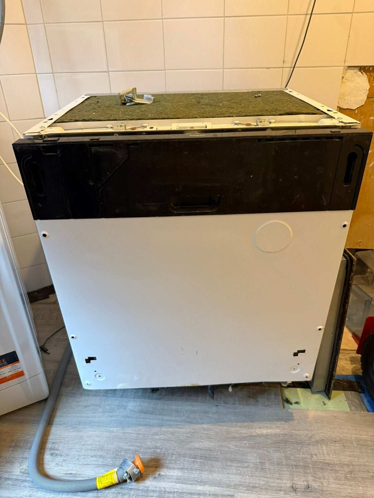 Pelgrim Vaatwasser (60cm), Oven en Keramische Kookplaat, Ophalen, Gebruikt, Inbouw, 45 tot 60 cm