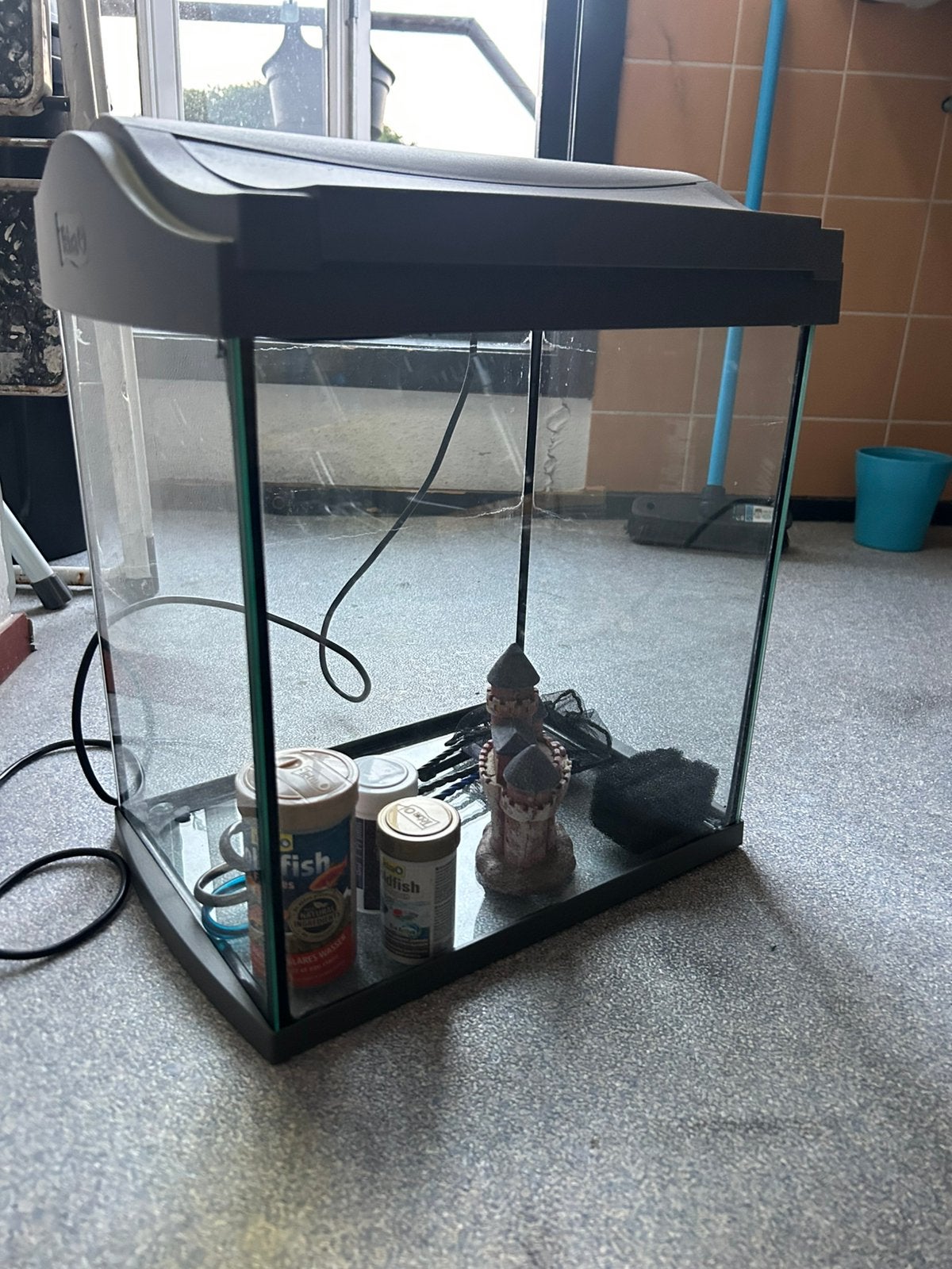 Vissenkom, Dieren en Toebehoren, Vissen | Aquaria en Toebehoren, Ophalen, Zo goed als nieuw, Leeg aquarium