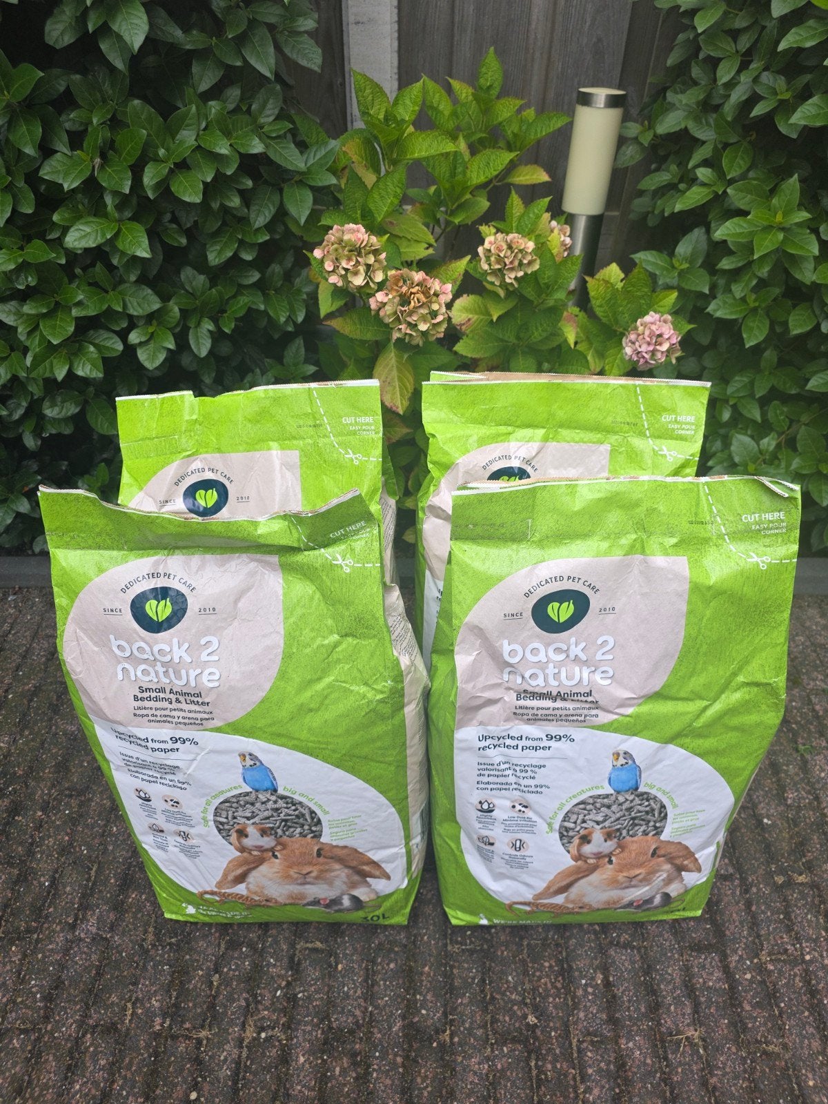 4 zakken back 2 nature 30 liter, Dieren en Toebehoren, Ophalen, Nieuw
