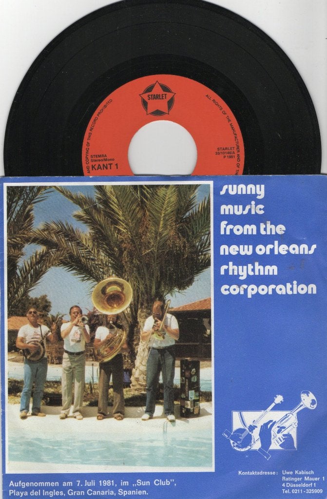 New Orleans Rhythm Corporation – Sunny Music From The New, Cd's en Dvd's, Vinyl Singles, Ophalen of Verzenden, Zo goed als nieuw