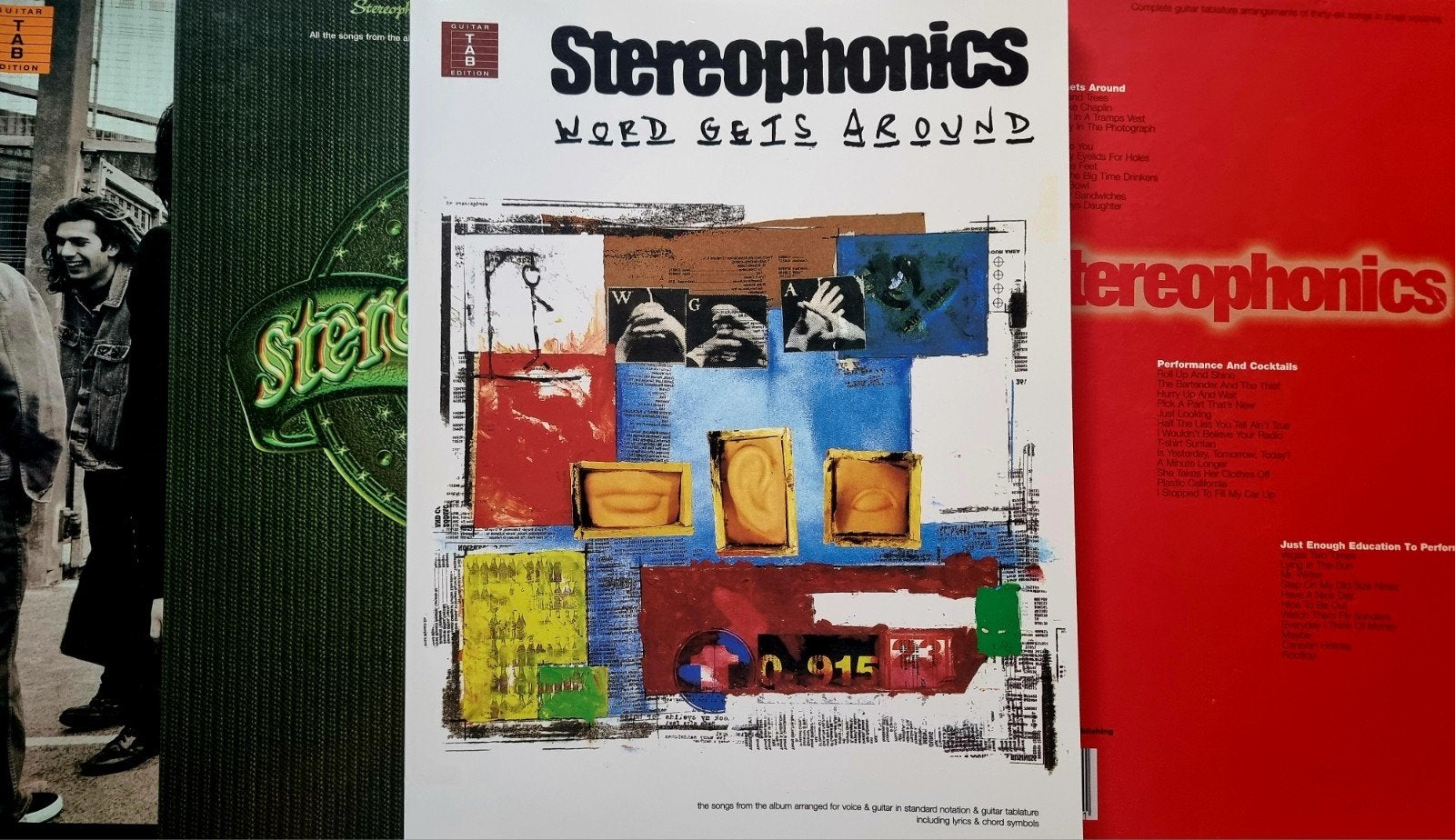 Stereophonics Gitaar Tablatuur Boek - The Collection Art21, Muziek en Instrumenten, Bladmuziek, Gitaar, Verzenden, Nieuw, Artiest of Componist