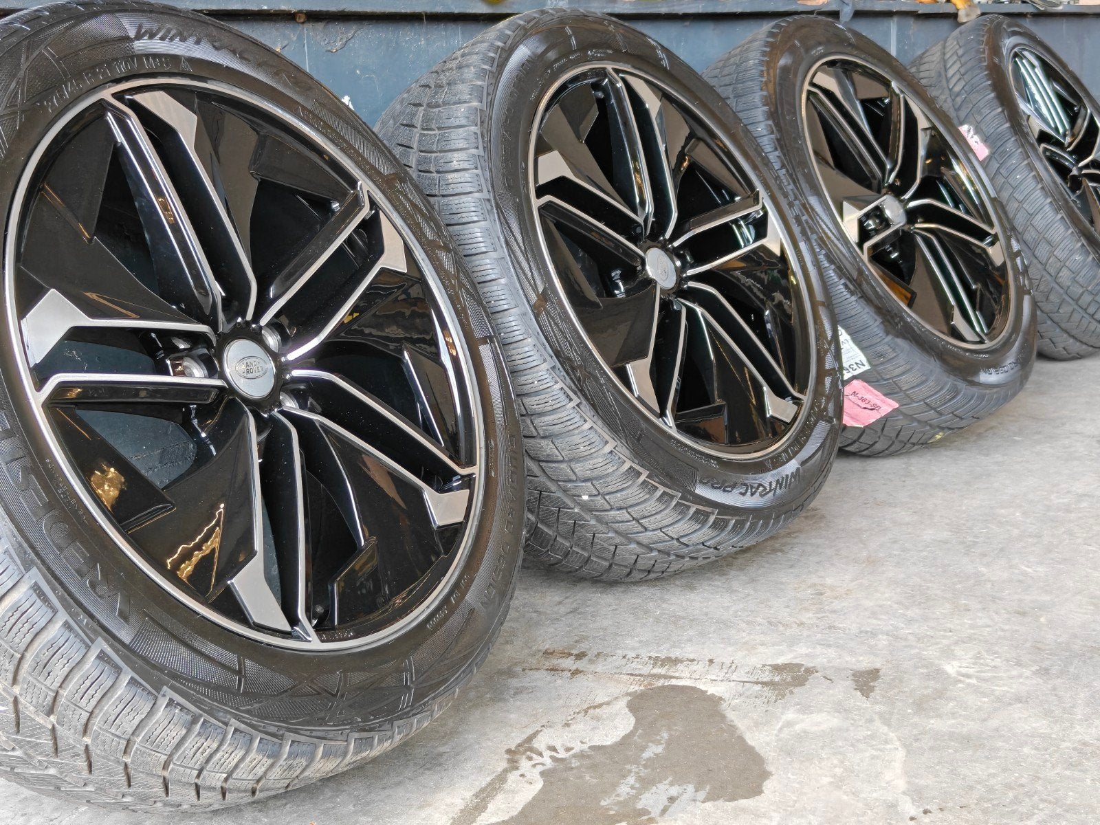 21" Range Rover Winterset Vredestein TPMS Borbet, Gebruikt, 275 mm, Banden en Velgen, Onbekend