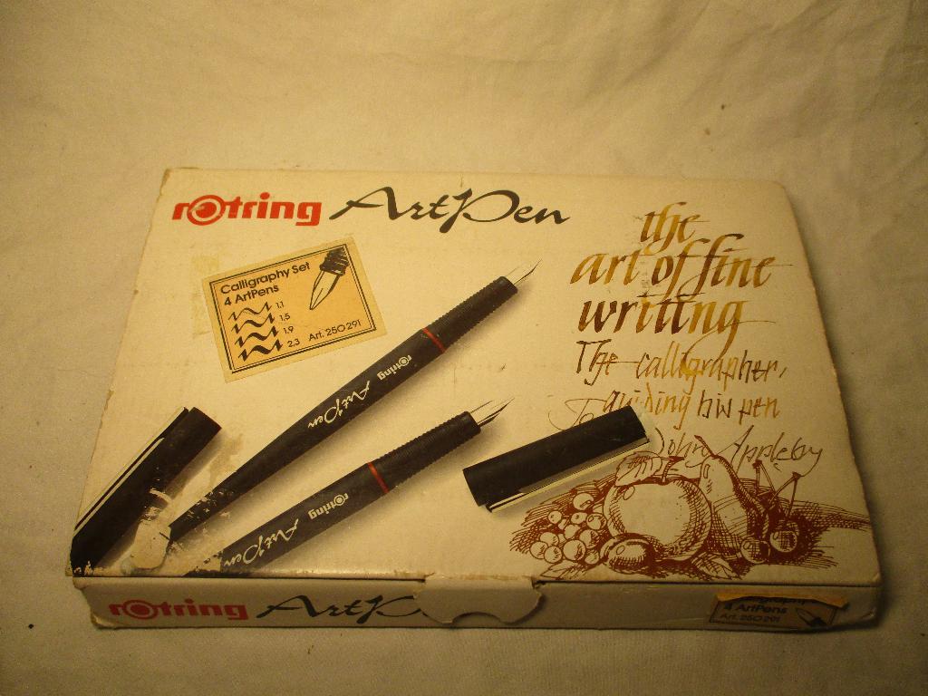 Rotring pennenset ArtPen, Verzamelen, Pennenverzamelingen, Ophalen of Verzenden, Vulpen, Overige merken
