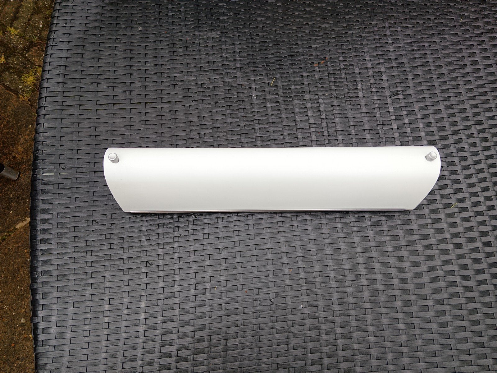 Wandlamp wit/zilver - Modern design, Huis en Inrichting, Lampen | Overige, Ophalen, Gebruikt