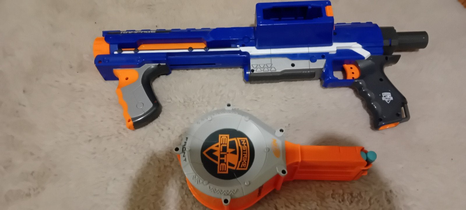 Nerf Rampage met groot magazijn, Ophalen, Gebruikt