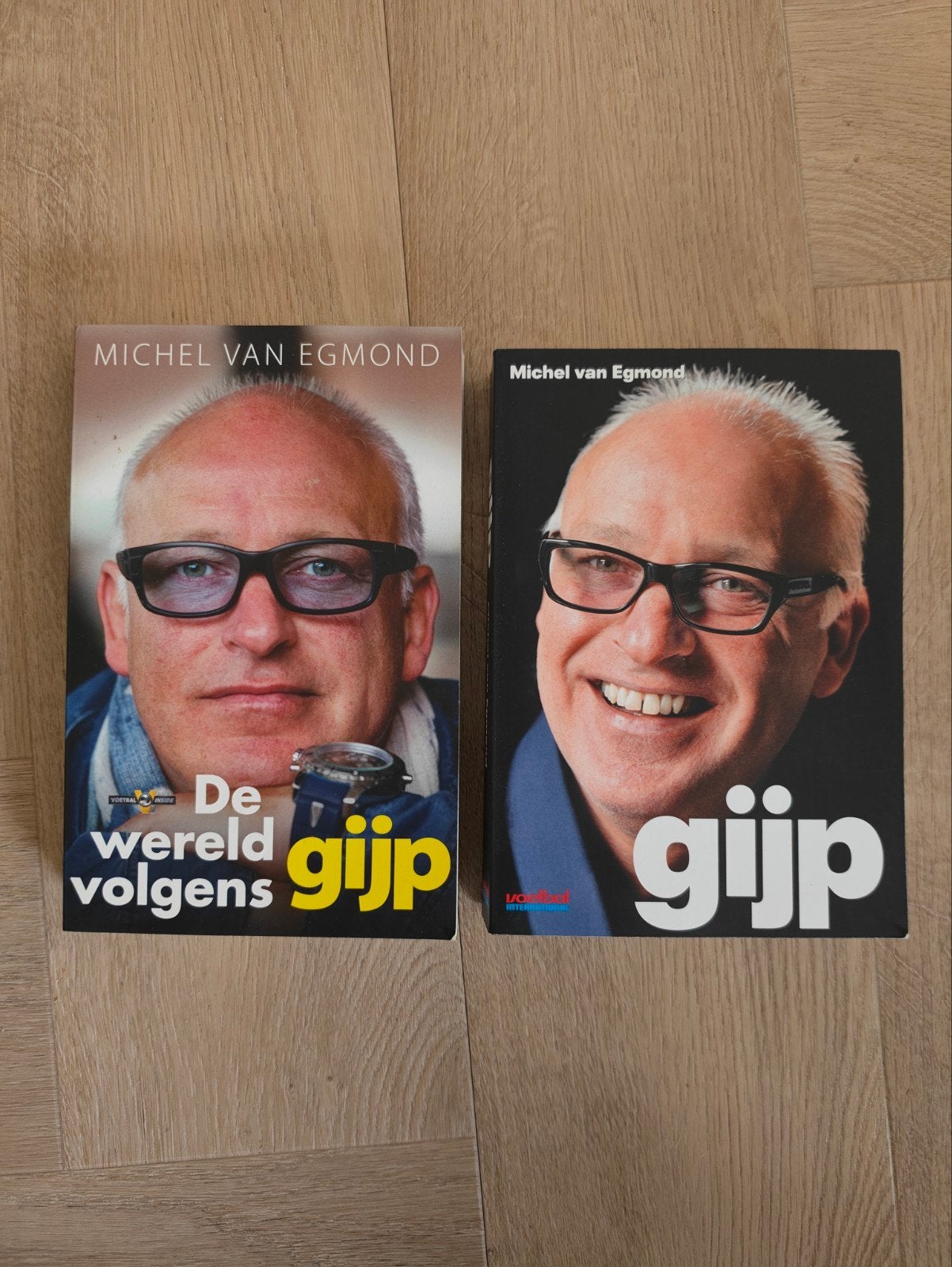 Boeken Michel van Egmond: Gijp & De wereld volgens Gijp, Ophalen of Verzenden, Zo goed als nieuw, Michel van Egmond, Sport