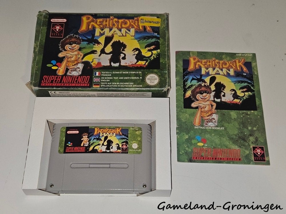 Prehistorik Man (SNES) Compleet, Gebruikt, -, -, 1 speler