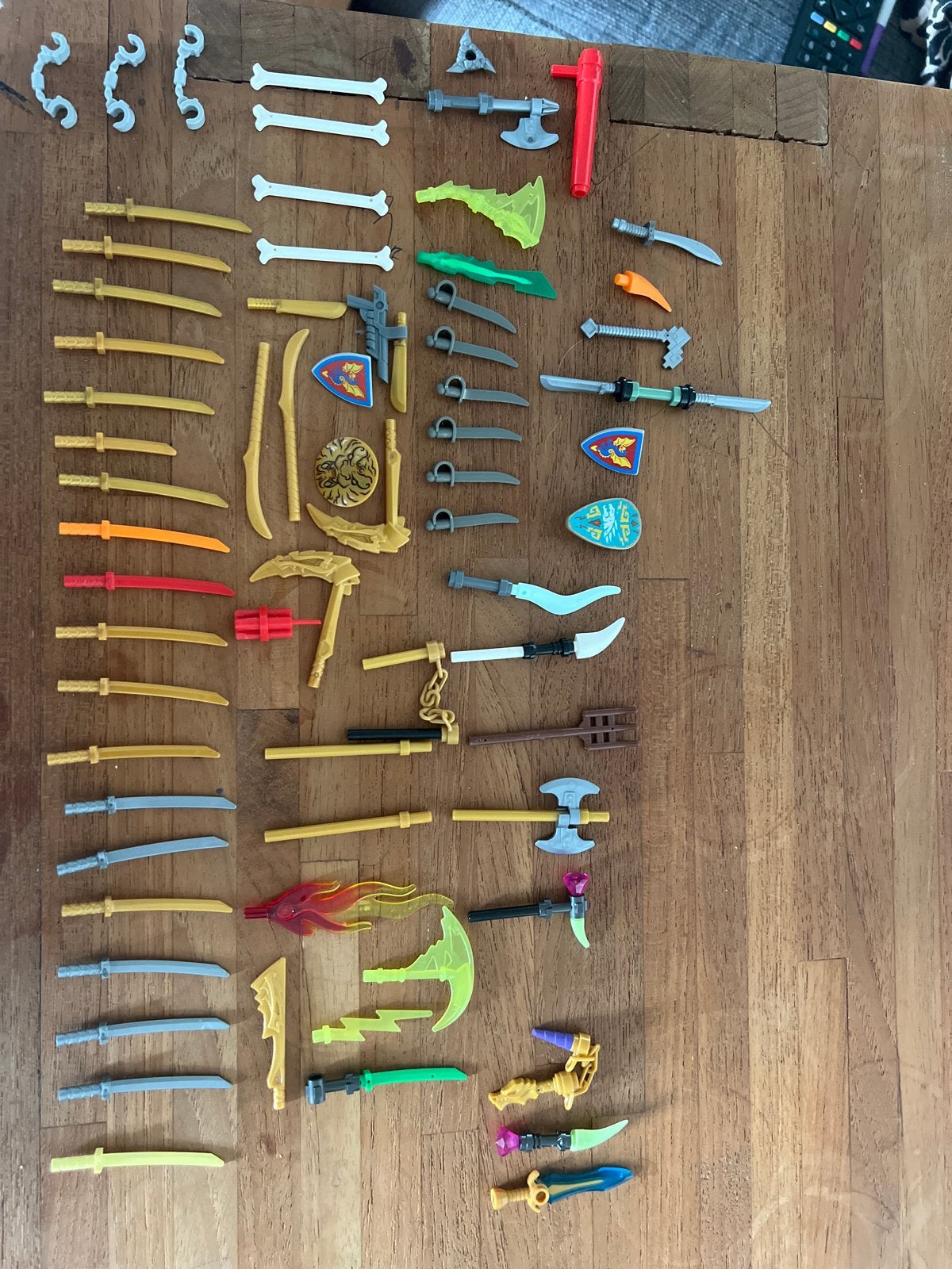Grote set Lego wapens en accessoires, Ophalen of Verzenden, Gebruikt, Jongen of Meisje