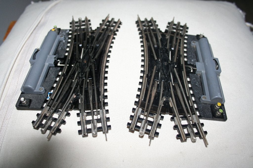 trix express elektrische kruiswissels, Gebruikt, Gelijkstroom, Trix, Rails