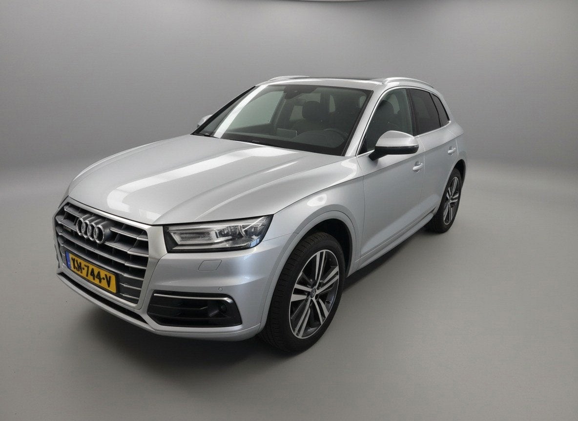 Audi Q5 2.0 TFSI quattro Design Pro Line Plus, Clima, ACC, T, Auto's, Dealer onderhouden, Stof, Gebruikt, 4 cilinders