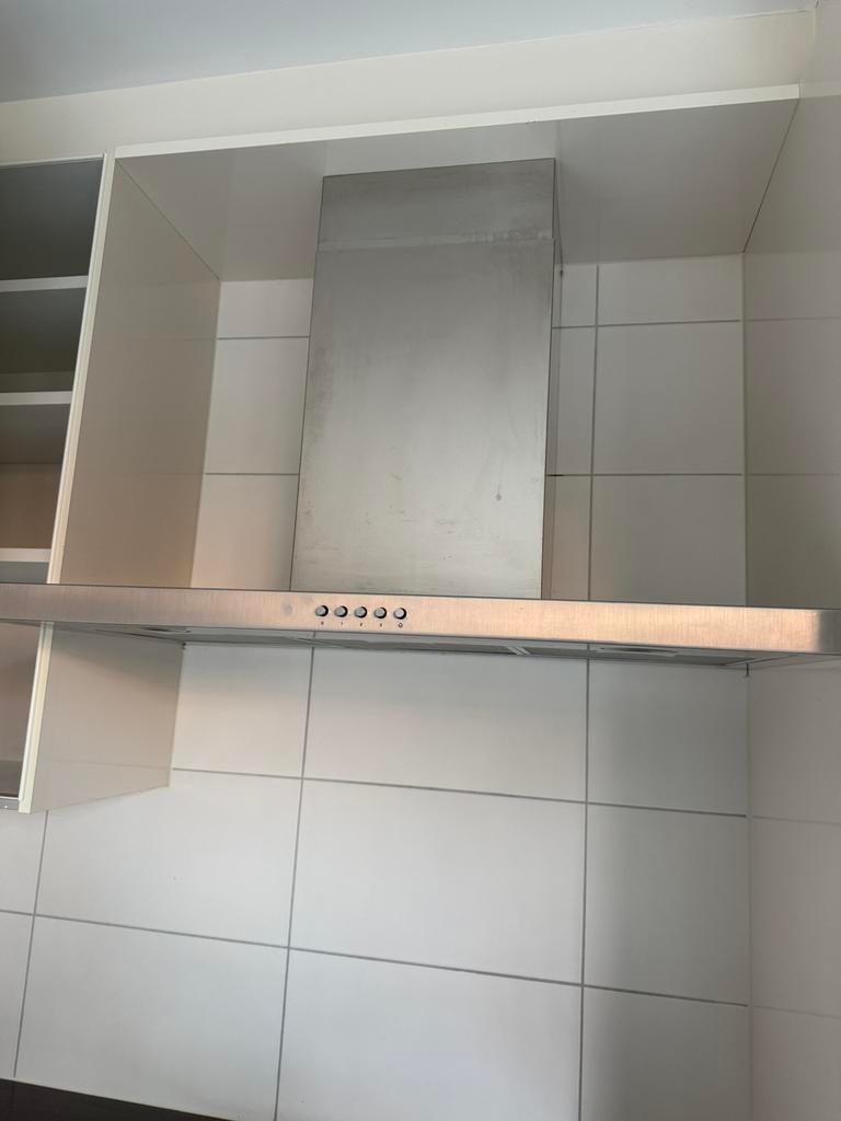 Afzuigkap, Witgoed en Apparatuur, Afzuigkappen, Ophalen of Verzenden, Zo goed als nieuw, 200 tot 400 m³ per uur, Wandschouwkap