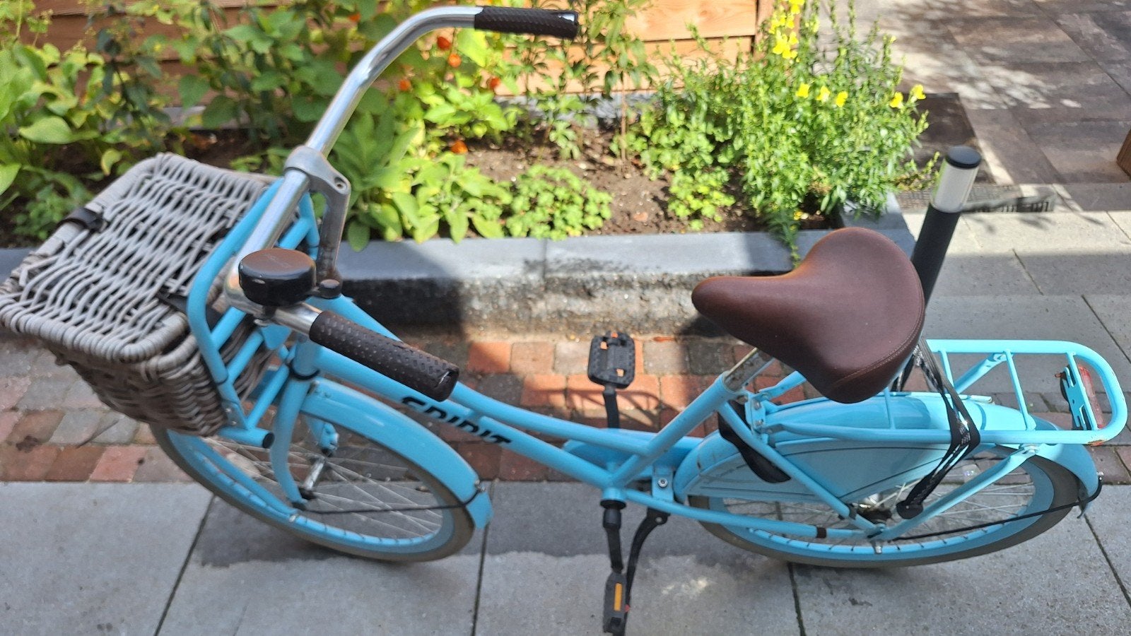 Spirit kinderfiets 26 inch met mandje, Terugtraprem, Gebruikt, Minder dan 47 cm, Ophalen