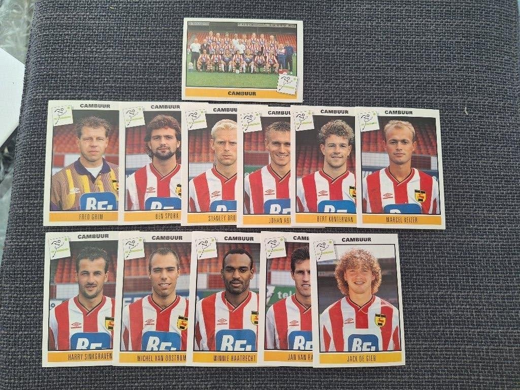 Panini Voetbal 94 Cambuur, Verzenden, Zo goed als nieuw, Sticker