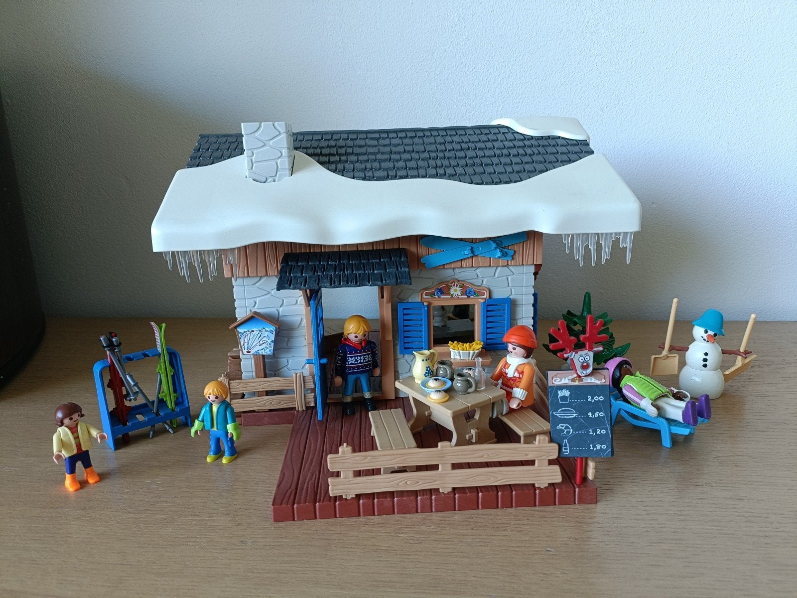 playmobil Skihut 9280, Gebruikt, Complete set, Figuren, Family fun