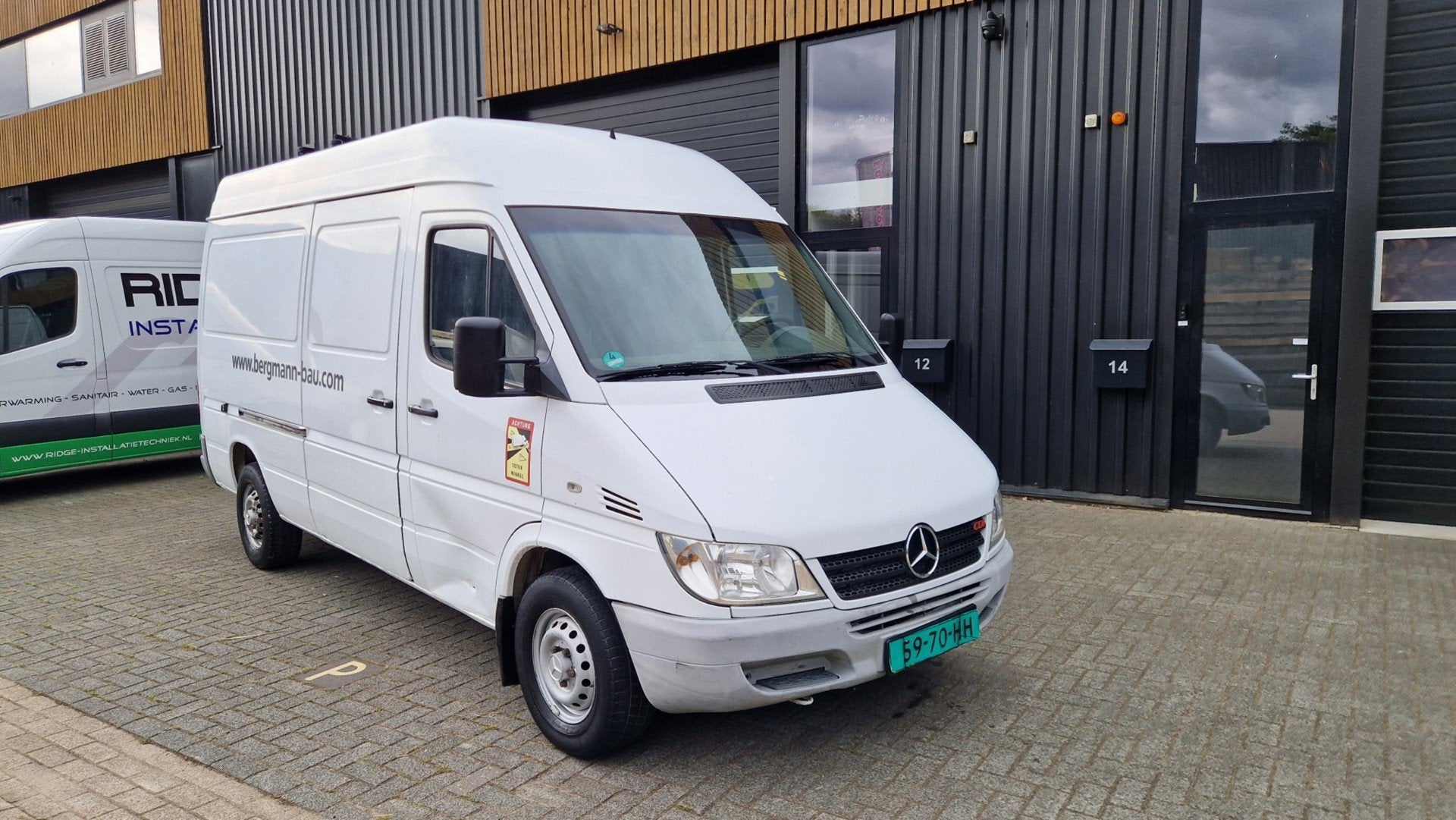 Mercedes-Benz Sprinter 313 CDI 2.2 402 HD RR, Gebruikt, ABS, Wit, Bedrijf