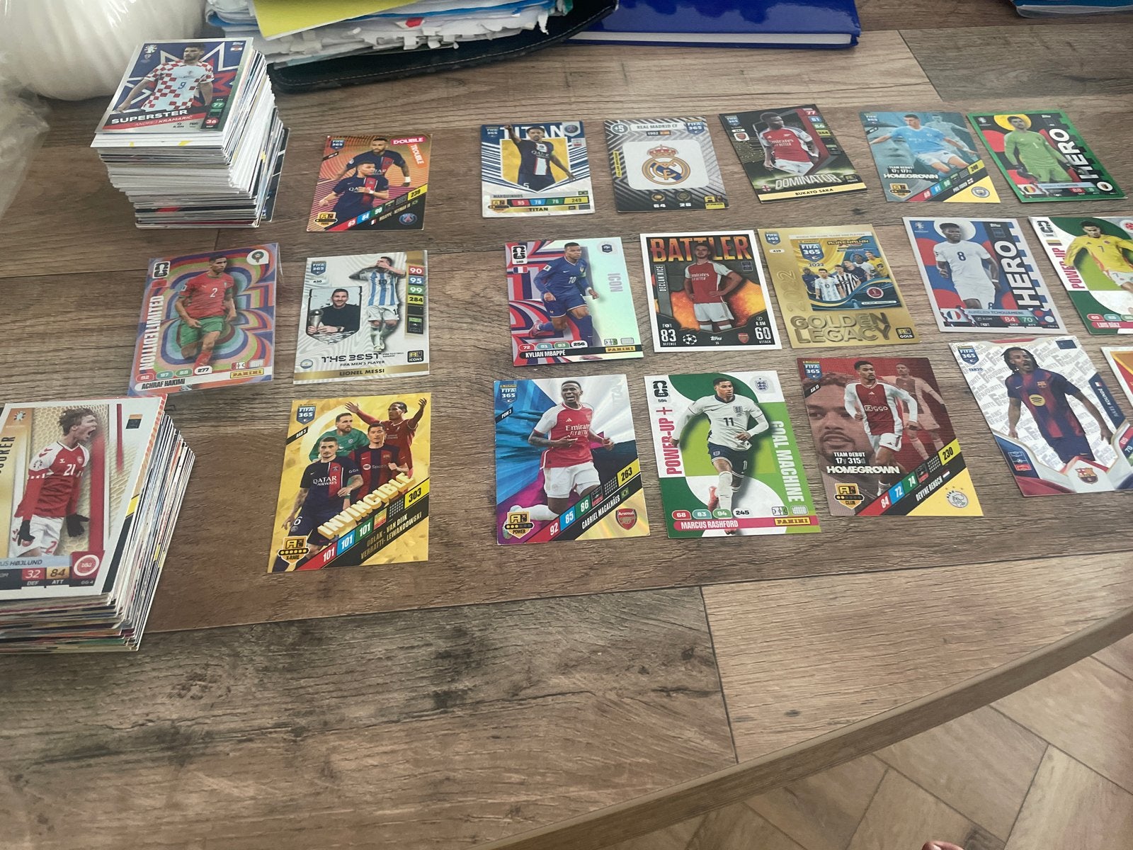 Grote collectie voetbalplaatjes - FIFA Adrenalyn XL, Ophalen of Verzenden, Gebruikt, Overige sporten, Spelerskaart