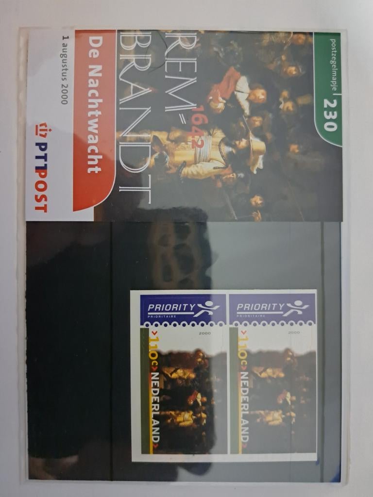 Postzegelmapje De Nachtwacht PTT Post 2003, Postzegels en Munten, Postzegels | Nederland, Postfris, Na 1940, Ophalen