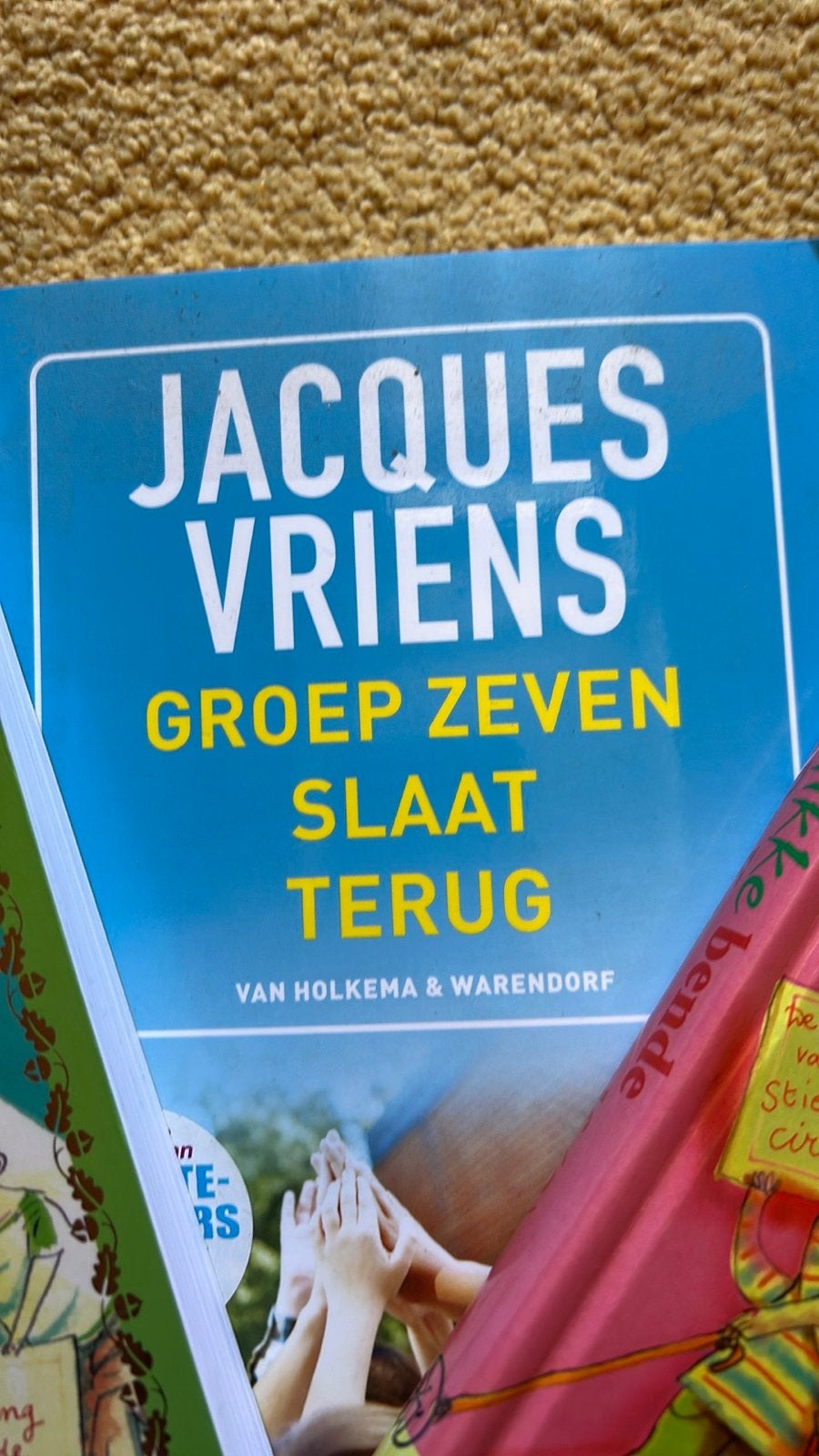Jacques Vriens - Groep Zeven Slaat Terug & De Dikke Bende, Ophalen, Gelezen, Fictie