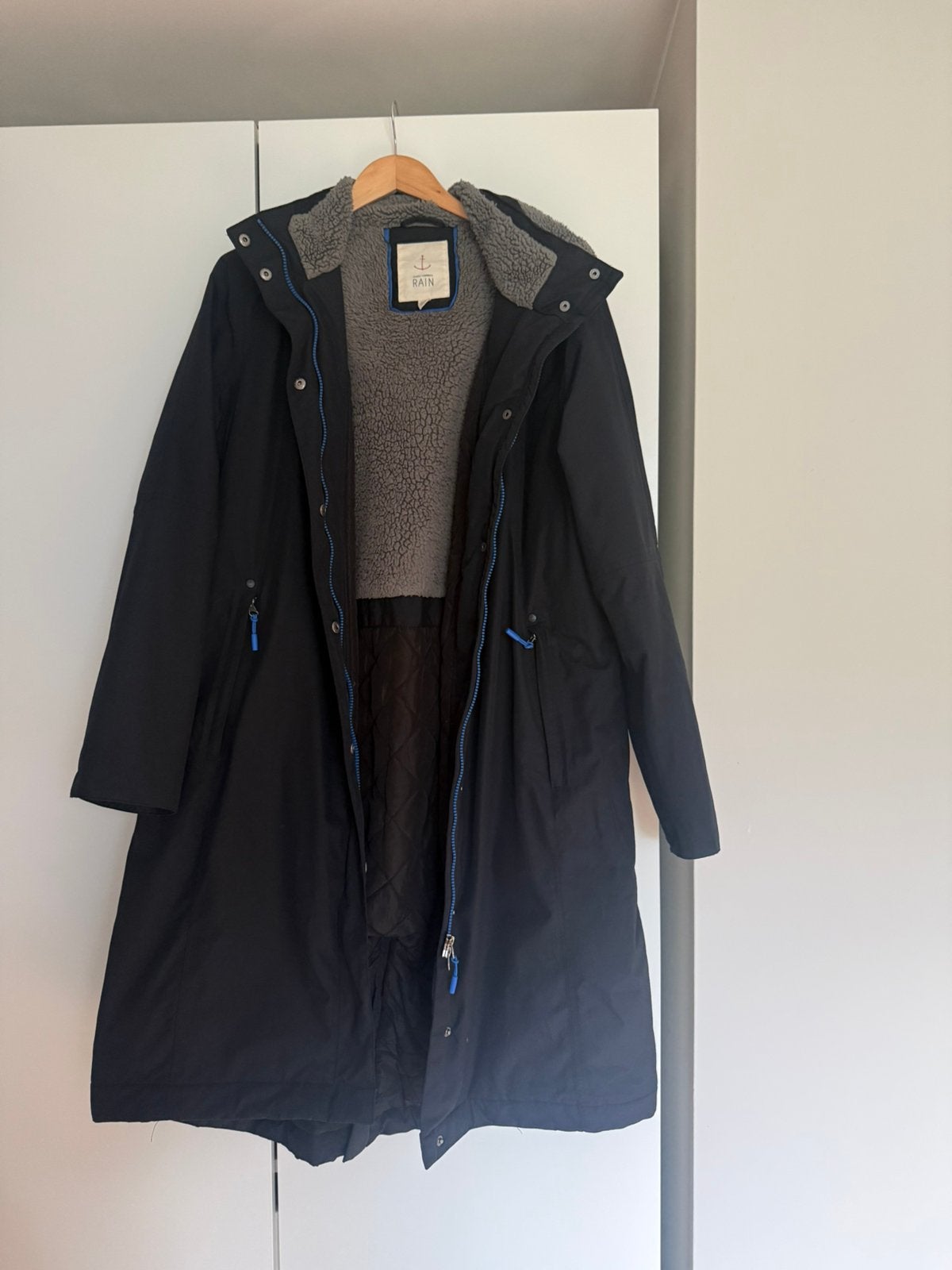 Seasalt Cornwall winter regenjas Janelle zwart maat 48, Ophalen of Verzenden, Zo goed als nieuw, Maat 46/48 (XL) of groter, Groen