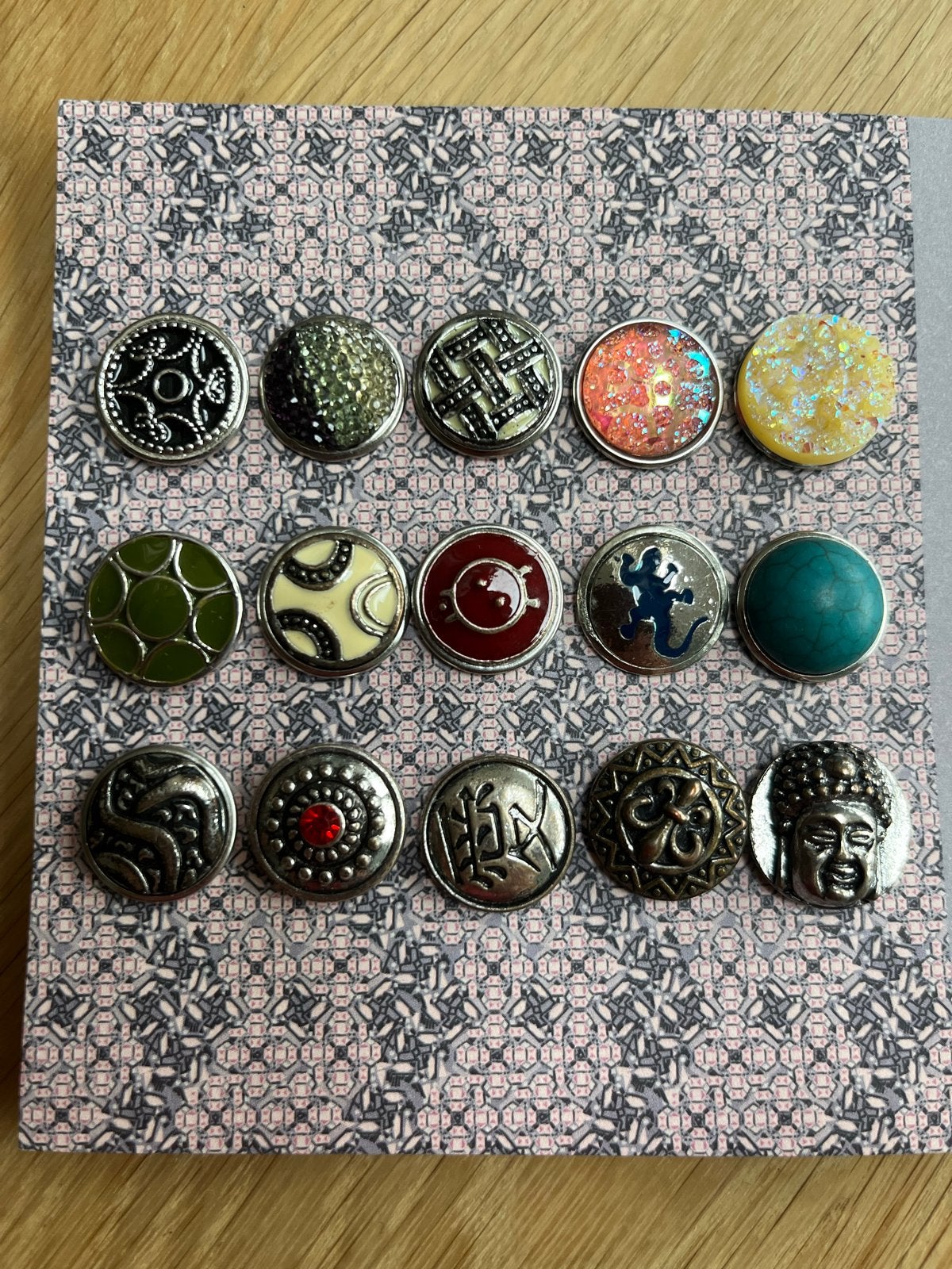 15 chunks voor armbanden - Gebruikt, Sieraden, Tassen en Uiterlijk, Overige merken, Overige materialen, Gebruikt, Ophalen of Verzenden