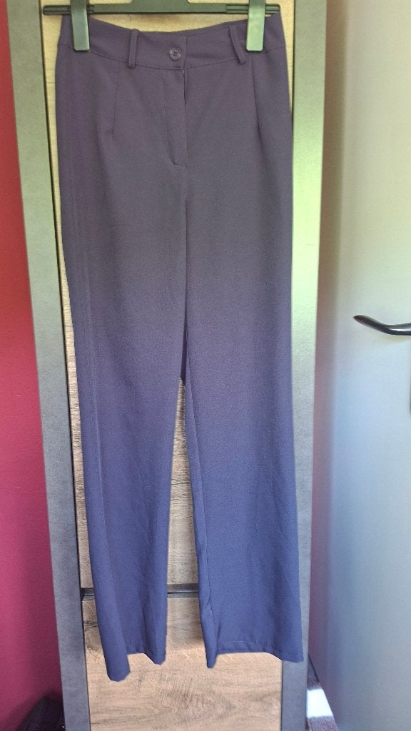 dames broek - maat 40 - lang - donkerblauw, Maat 38/40 (M), Blauw, Ophalen of Verzenden, Lang