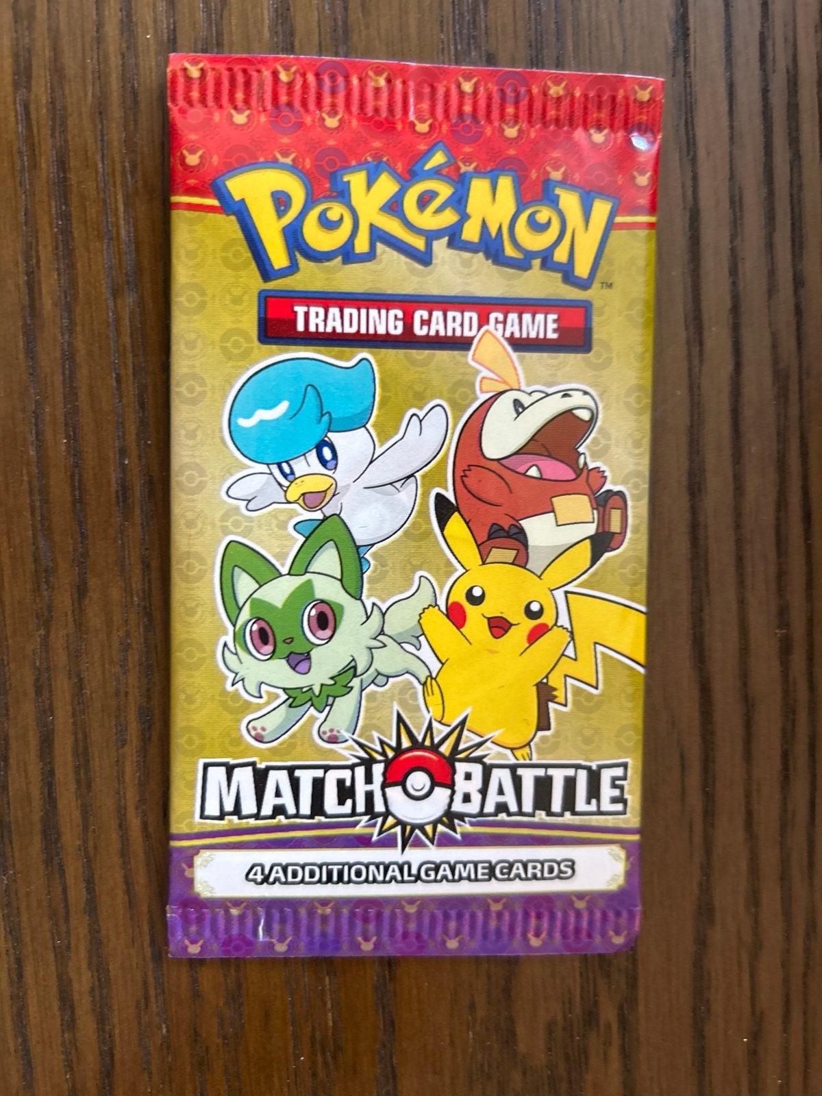 Pokémon Match Battle McDonald's 2023 Booster Pack, Ophalen of Verzenden, Nieuw, Booster