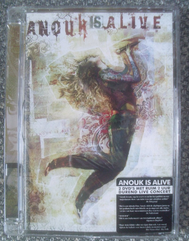 Anouk - Anouk Is Alive (2x DVD), Alle leeftijden, Ophalen of Verzenden, Zo goed als nieuw, Concert