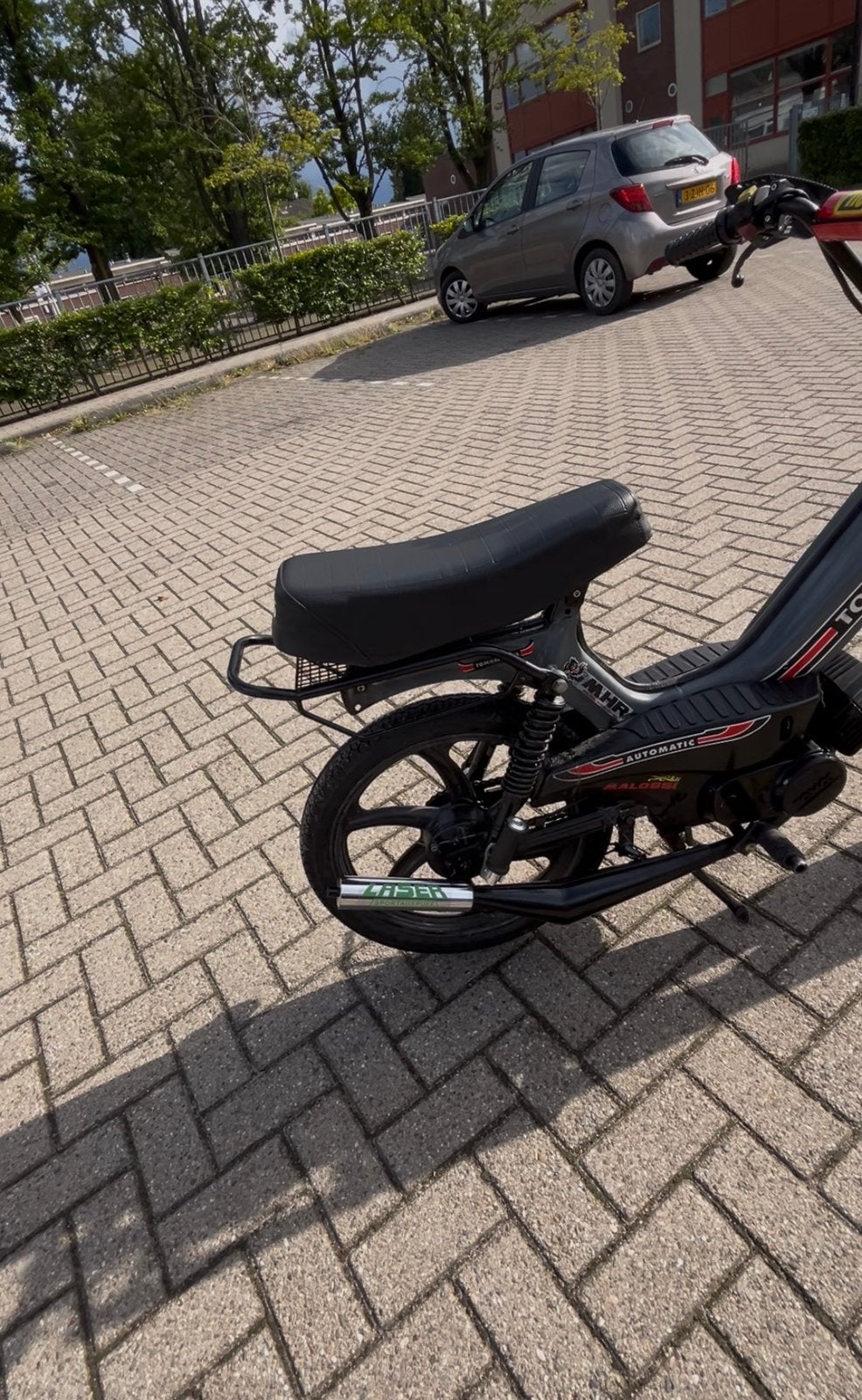 Tomos Laser uitlaat, Ophalen, Zo goed als nieuw, Standard