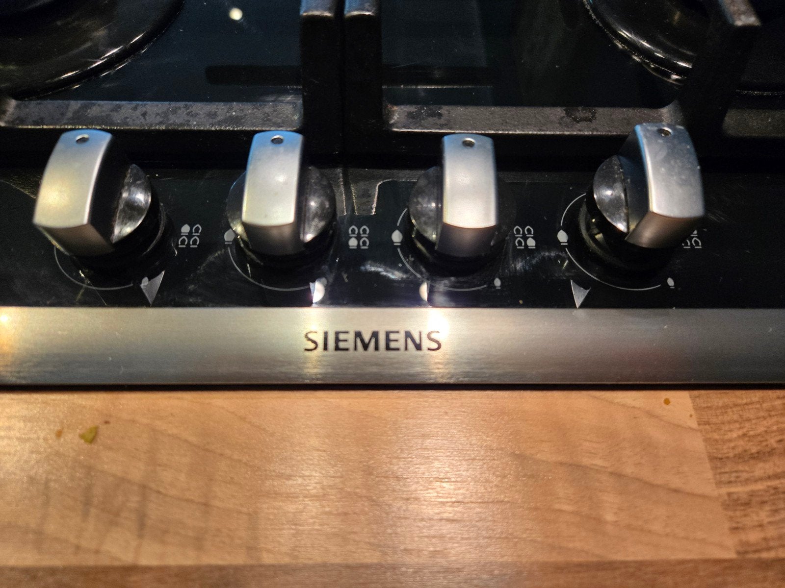 Siemens Gasfornuis - Inbouw - 4 Kookzones, Ophalen, Gebruikt, 4 kookzones, Inbouw