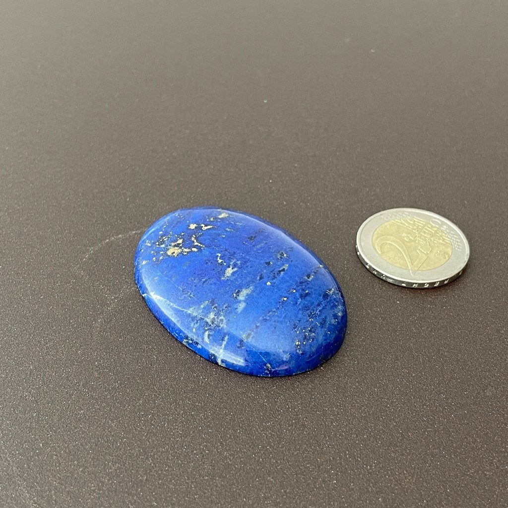 Lapis Lazuli medaillon steen, Ophalen of Verzenden, Zo goed als nieuw