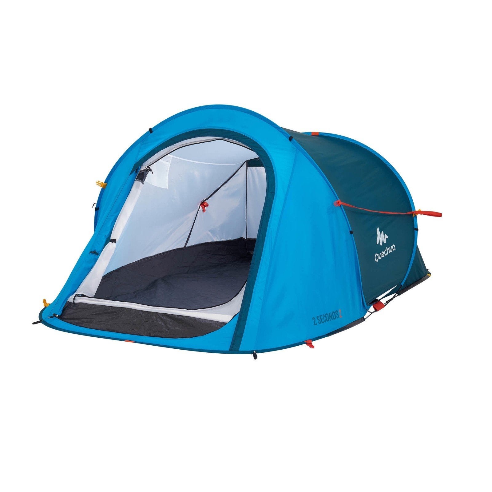 Quechua 2 Seconden Pop-up Tent - Waterdicht, 2 Personen, Caravans en Kamperen, Tenten, Ophalen