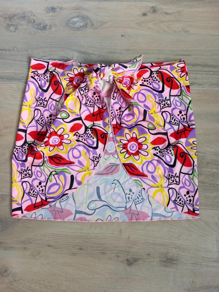 Tweka Omslagdoek voor badkleding. One size.(2 stuks). Nieuw., Overige typen, Nieuw, Ophalen of Verzenden, Roze