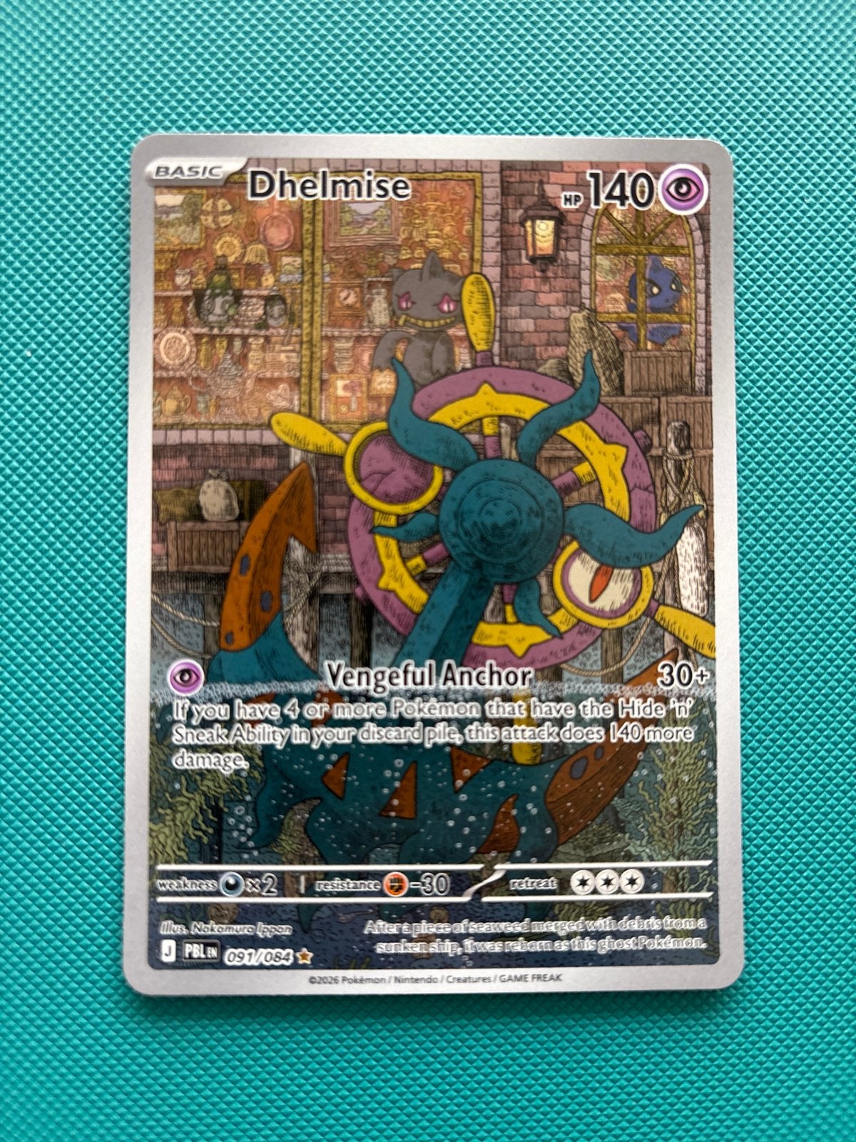 Pokemon - Pitch Black - o.a. Dhelmise en 2x Wailord EX, Ophalen, Nieuw, Meerdere kaarten, Foil