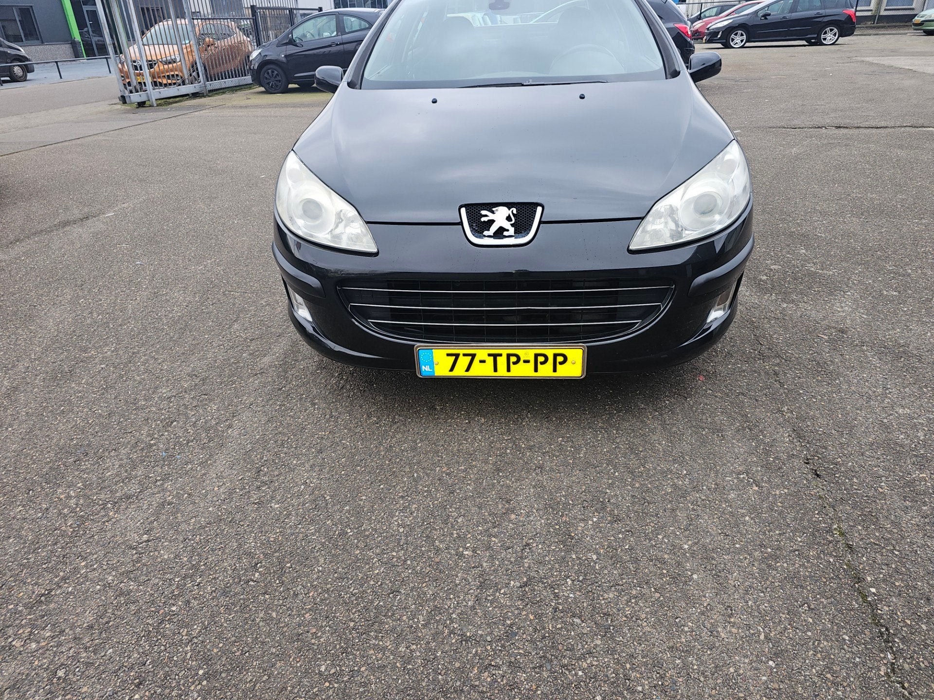 Peugeot 407 1.8-16V Premium, Auto's, Dealer onderhouden, Zwart, 4 cilinders, 1749 cc