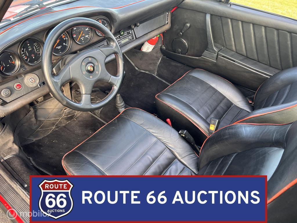 Porsche 911 Targa | 1974 | Route 66 Auctions, Auto's, Overige carrosserieën, Zwart, Bedrijf, Porsche