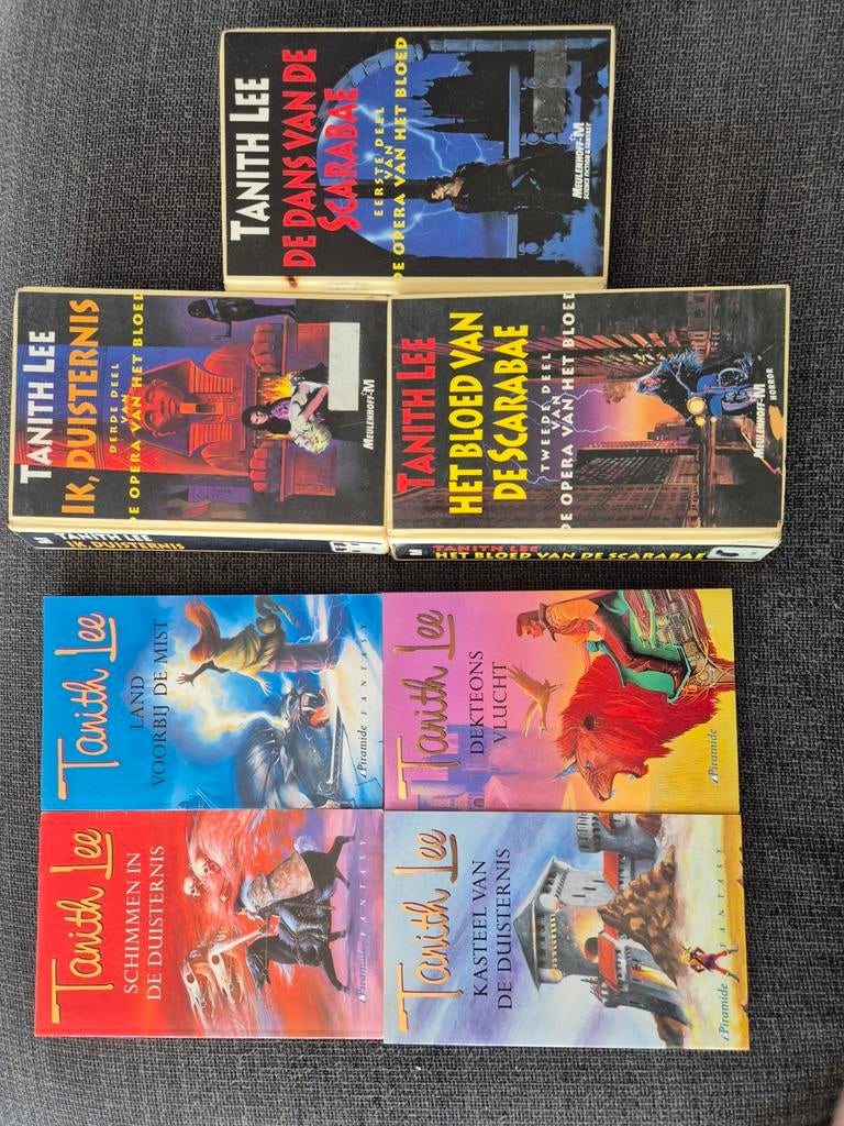 7 boeken van Tanith Lee, Ophalen of Verzenden, Zo goed als nieuw, Tanith Lee