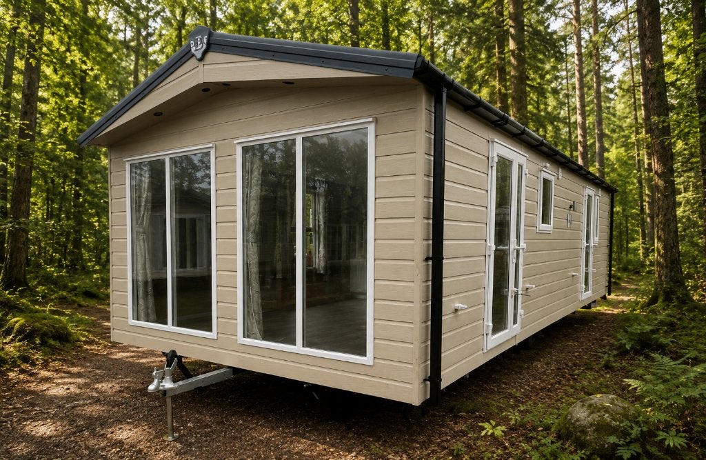 STACARAVAN NORDTICA UIT VOORRAAD €43760,- INCL. TRANSPORT., Tot en met 4