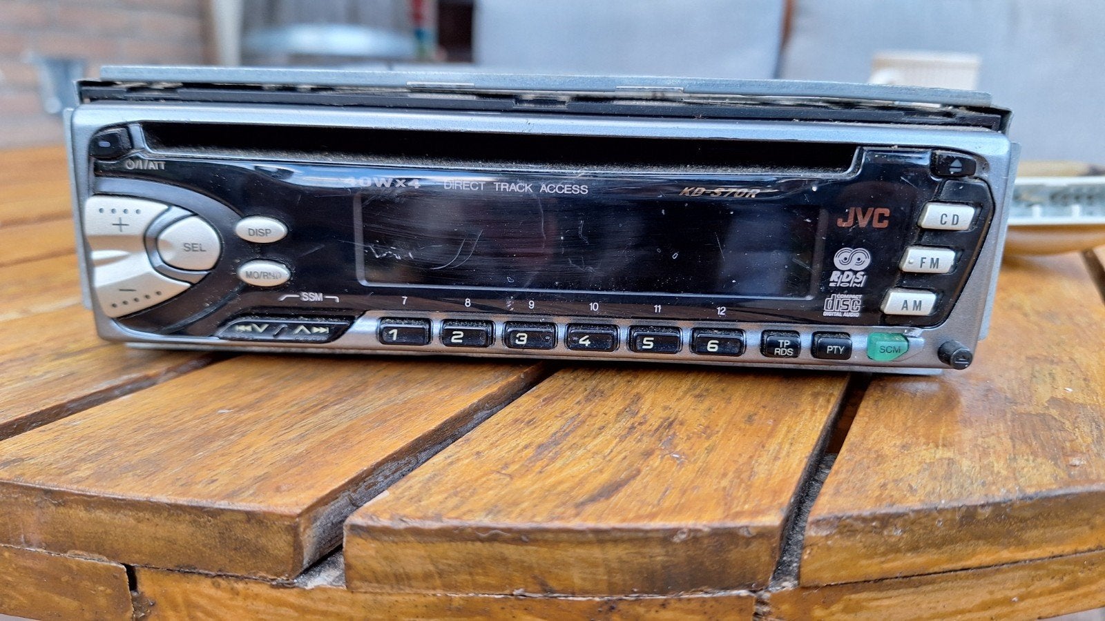 JVC kd-s70r autoradio/cd speler, Auto diversen, Ophalen of Verzenden, Gebruikt