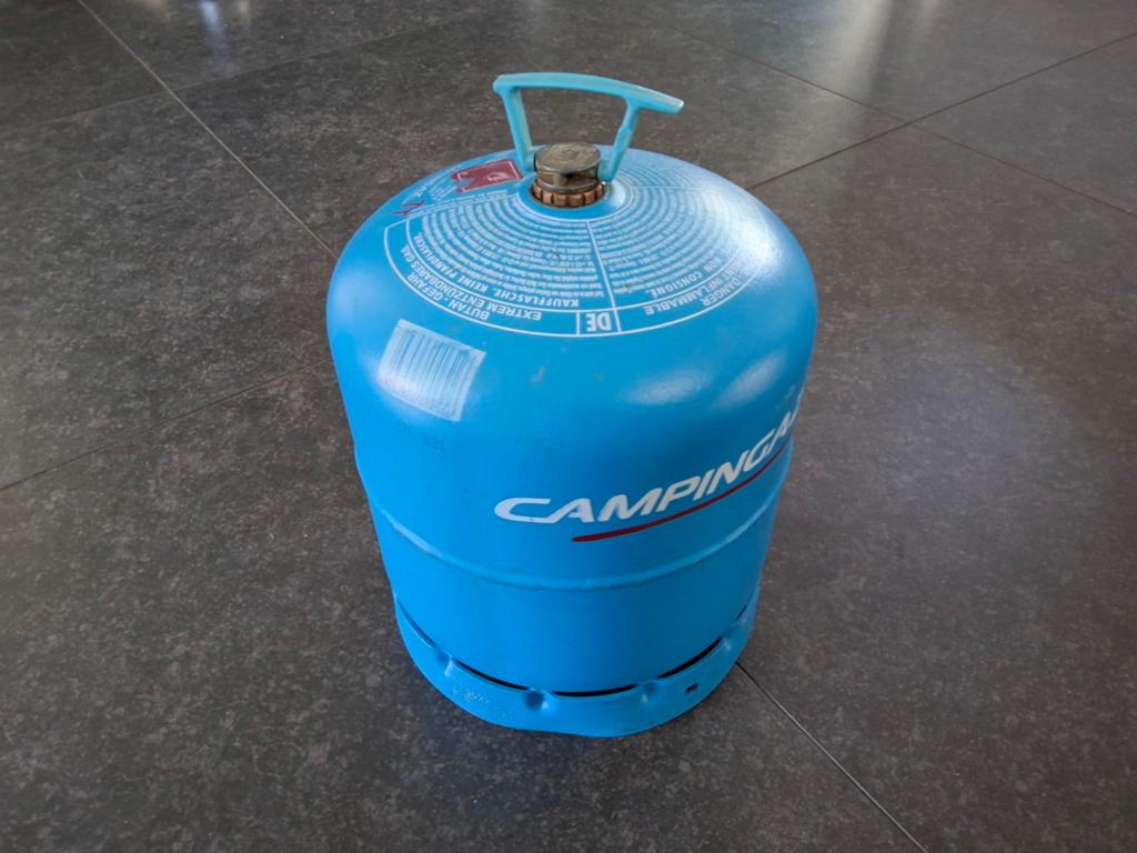 Campingaz 907 gasfles ( leeg ), Caravans en Kamperen, Kampeeraccessoires, Ophalen, Gebruikt
