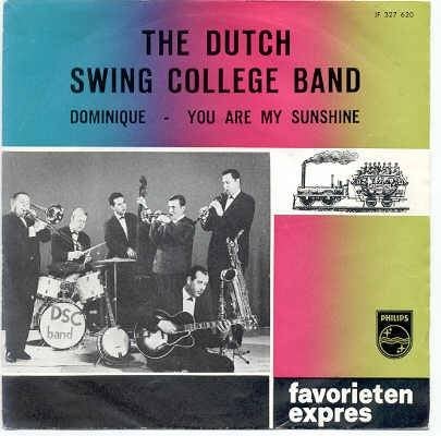 Fav. Expres- Dutch Swing College Band- Dominique, Gebruikt, Verzenden, 7 inch, Fotohoes