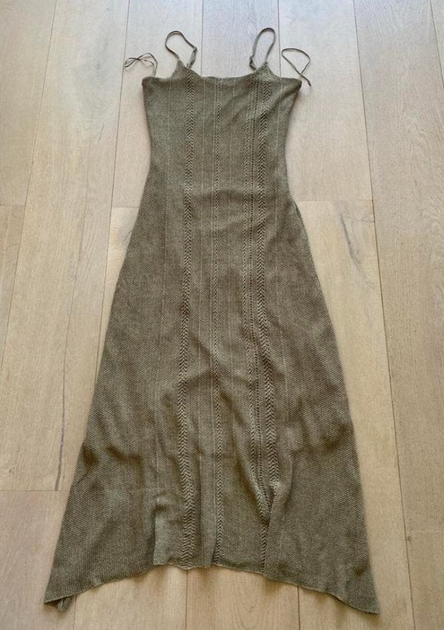 Faithfull the brand L nieuw, Kleding | Dames, Jurken, Maat 42/44 (L), Nieuw, Ophalen of Verzenden, Grijs