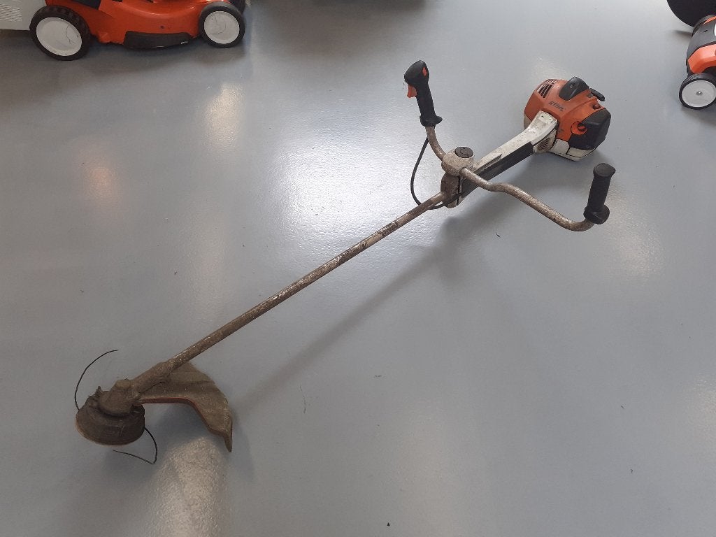 Stihl FS 490 C bosmaaier met 2 draads maaibol, Inruiler, Ophalen, Gebruikt, Benzine, Stihl