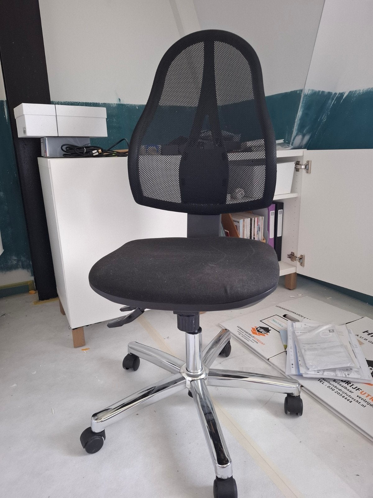 Topstar Open Point SY stoel, Ophalen, Zwart