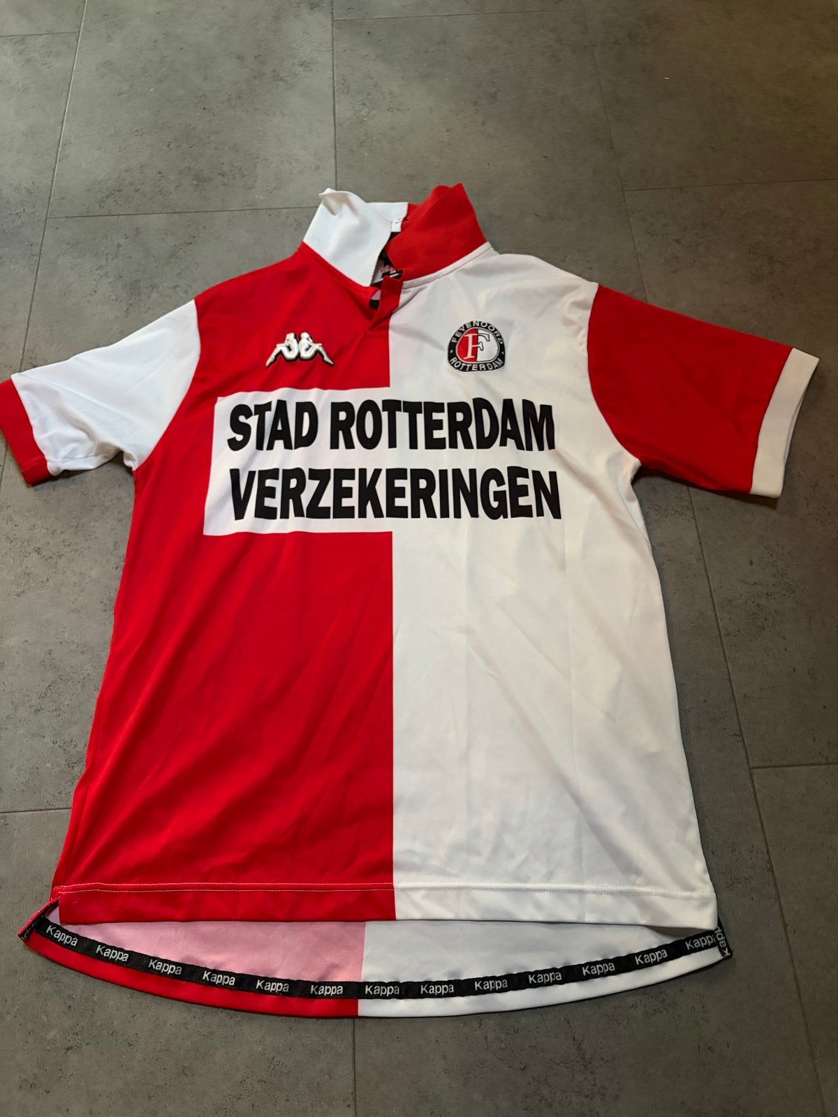 Feyenoord thuis Shirt 2000-2001 Kappa Maat M, Ophalen, Maat 48/50 (M), Zo goed als nieuw, Voetbal