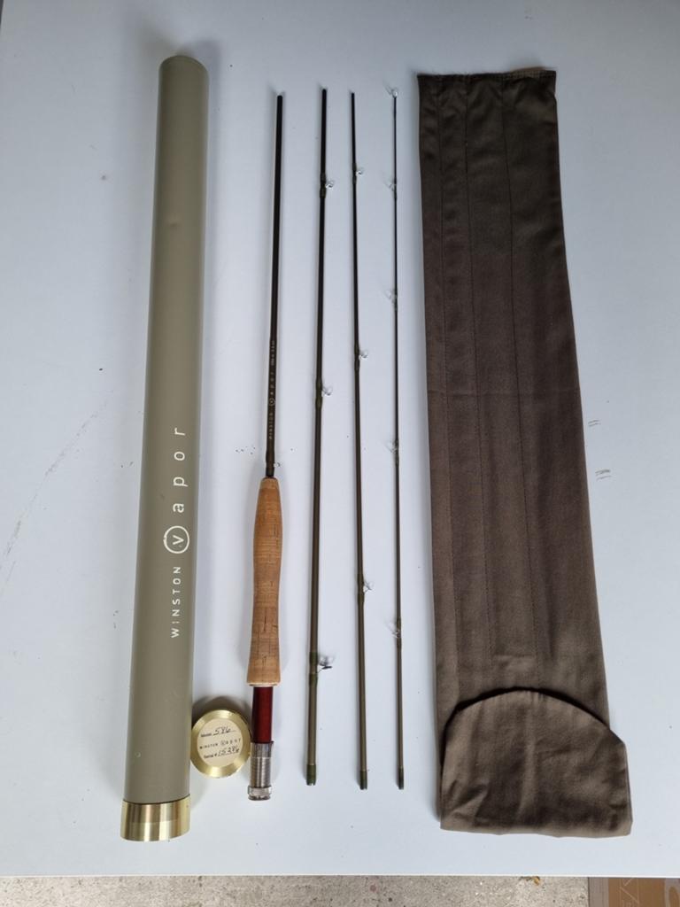 Winston Vapor 586 4 vliegvishengel, Ophalen of Verzenden, Zo goed als nieuw, Overige typen