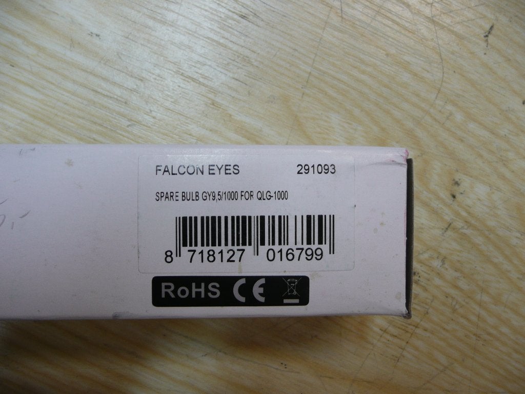 Falcon eyes GY9,5/1000 lamp, Ophalen of Verzenden, Nieuw, Falcon Eyes, Lamp of Flitsset