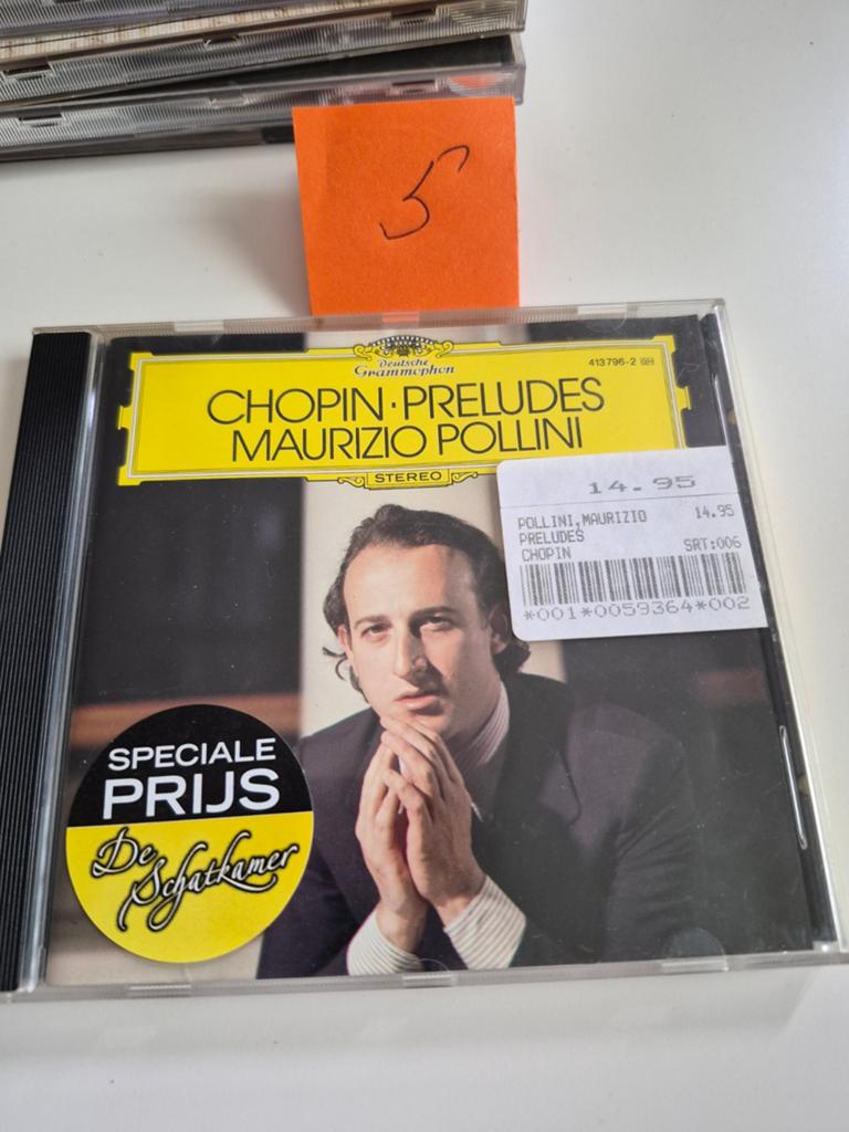 Chopin: Preludes - Maurizio Pollini (CD), Cd's en Dvd's, Cd's | Klassiek, Ophalen of Verzenden