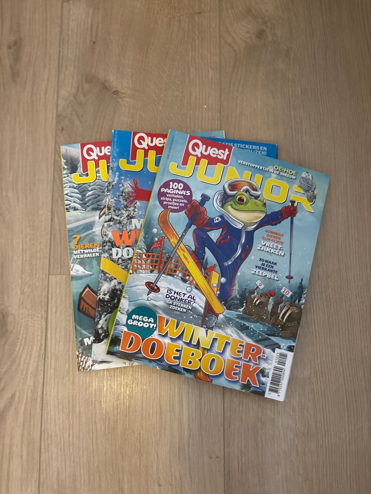 Quest Junior Winter Doeboek - 3 stuks, Boeken, Tijdschriften en Kranten, Ophalen, Gelezen, Wetenschap en Natuur