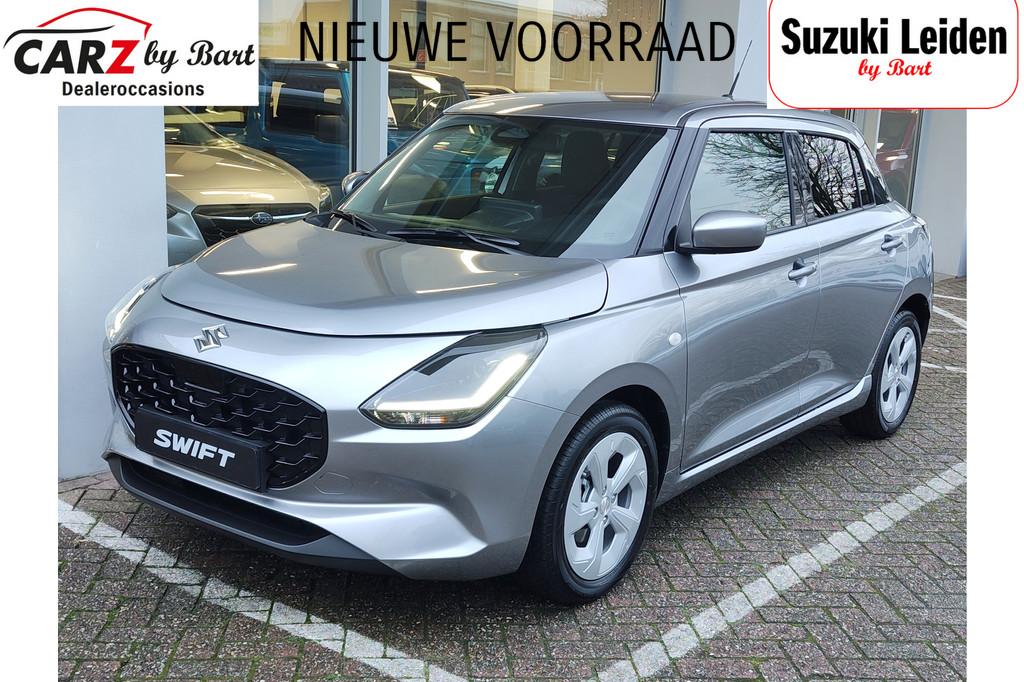 Suzuki Swift 1.2 SELECT SMART HYBRID AUTOMAAT Direct Leverba, Auto's, Suzuki, 12 maanden, Stof, Zwart, 82 pk